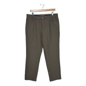 vrst athletic men’s pants stretch chino taupe size 36x30